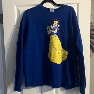 Amazon Blue Snow White Sweatshirt